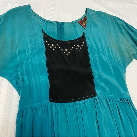 Circle T Vintage Womens Western Midi Dress - Bought New in 90’s size XS - Picture 7 of 8